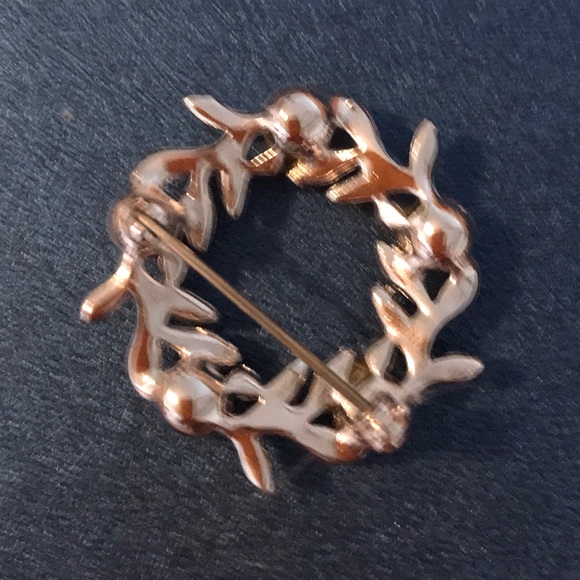 VINTAGE Pearl and silver pin - Picture 3 of 4